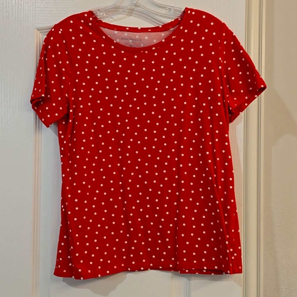 Poka dot top
